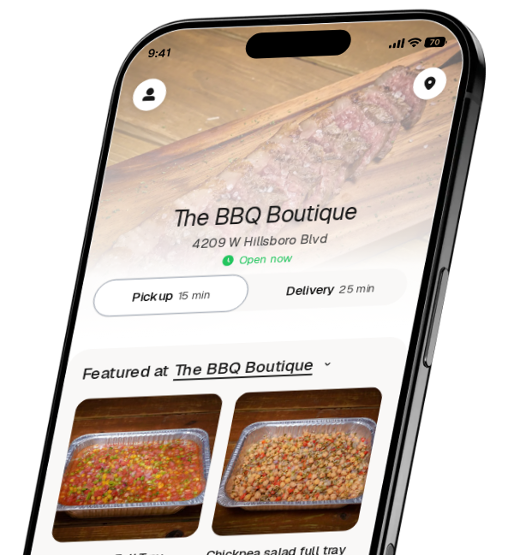 The BBQ Boutique app preview
