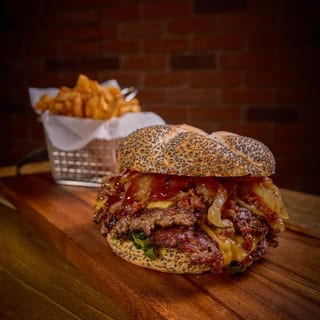 BBQ Boutique House Smash Burger Combo
